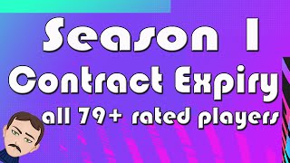 CONTRACT EXPIRY  FREE TRANSFER  FIFA 21 Career Mode Season 1 [upl. by Isacco189]