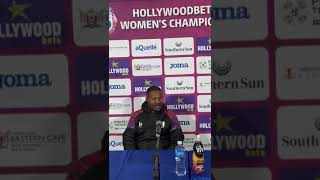 Hollywoodbets Womens Championship Eswatini 0 2 Namibia Woody Jacobs [upl. by Keemahs]