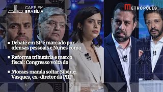 Debate em SP é marcado por ofensas pessoais Moraes manda soltar Silvinei Vasques exdiretor da PRF [upl. by Nortal]