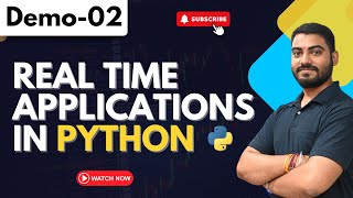 Real Time Applications in Python  Fullstack Python Course with Internship Training  Python Demo 02 [upl. by Oicanata]