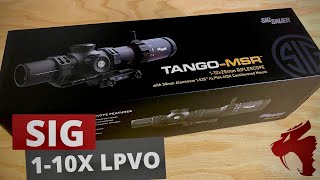 SIG Tango MSR 110x Scope  Unboxing [upl. by Brookhouse]