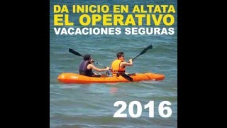 Da inicio el operativo de semana santa 2016 I Altata [upl. by Sdlonyer]