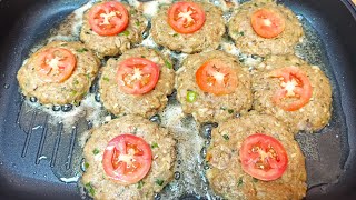 Chapli kabab ki recipe  Mutton Chapli Kabab recipe  Chapli Kebab  Eid Special  Baba Food Fusion [upl. by Yorgen136]