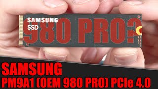 Samsung OEM 980 Pro PM9A1 SSD  Benchmark amp Hastighedstest Dansk [upl. by Litton243]