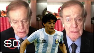 DIEGO MARADONA José Ramón se QUIEBRA al contar anécdotas del 10 argentino  SportsCenter [upl. by Nitsrik]