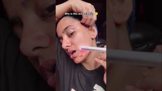 Permanent Facial hair removal Solution😳when women shave their Face🧔🏻shorts [upl. by Harriette]