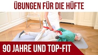 Übungen bei Hüftschmerzen  Hüftarthrose  90 Jahre und TopFit  Liebscher amp Bracht [upl. by Melisse]