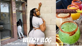 WEEKLY VLOG BOUTIQUE SAMPLE HAUL PACKING ORDERS TOURING RETAIL SPACES GIRLS NIGHT OUT  KILL JOY [upl. by Hainahpez383]