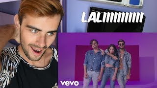 LALI  SIN QUERER QUERIENDO FT MAU Y RICKY music video REACTION [upl. by Bradwell756]