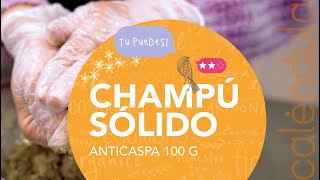 Champú Sólido Anticaspa 100g [upl. by Leirea]