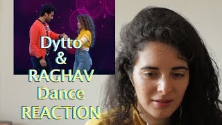 German Lady React To Dytto and Raghav Combination Dance [upl. by Enyawal]