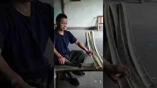 How a piece of moso bamboo turns into a green silk Creative Crafts interprets the whole process of [upl. by Ylrahc190]