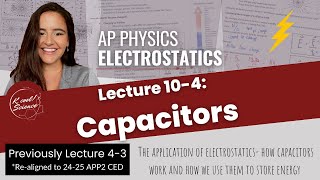 AP Physics 2 Lecture 104 Capacitors [upl. by Derayne]