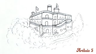 Come disegnare un castello [upl. by Stahl46]