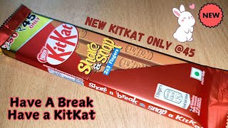 New Nestle KitKat Share And Snap  Best Wafer Chocolate  Have A Break Have A Kitkat kitkatindia [upl. by Russ]