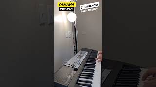 Yamaha YPT240  Piano Sound Test  Merengue Latin Rhythm piano pianosound merengue [upl. by Alinna]