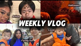 weekly vlog  we are on the move again  costumes  arcade amp more [upl. by Saidee]