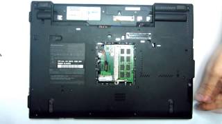 Lenovo ThinkPad T410 keyboard and top panel removal [upl. by Moir]