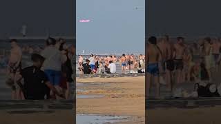 Badefreuden Strand Nordsee Oostende 2024  Ostend Beach shorts [upl. by Hgielhsa]