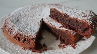 Recette Moelleux chocolat de Cyril Ligniac 5 ingrédients [upl. by Atteragram]