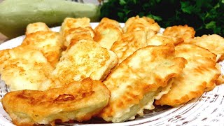 Кабачки в СУПЕР кляре на сковороде Не просто вкусно а ОЧЕНЬ Вкусно [upl. by Dnomed]