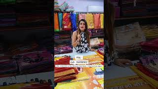 Biggest Factory cotton saree wholesale market Surat saree [upl. by Sotnas]