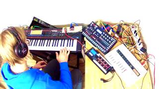 Teensy synth jam improvisation [upl. by Ahseyt]