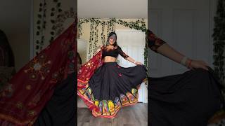 I tried a navratri lehenga for the first time  shorts navratrispecial lehenga mirraw [upl. by Brianna968]