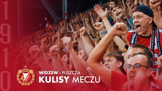 TRZY PUNKTY NA START  Kulisy meczu Widzew Łódź  Puszcza Niepołomice [upl. by Heyman]