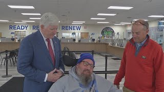 Erie County officials help people with disabilities get stateissued identification at DMV [upl. by Meekar562]