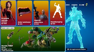 SHOP FORTNITE NOVITA TARTARUGHE NINJA SHREDDER SPLINTER ERUZIONE ASTRALE 13 NOVEMBRE 2024 [upl. by Anohsal]