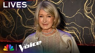 Martha Stewart Takes Over The Finale  The Voice  NBC [upl. by Frankel]