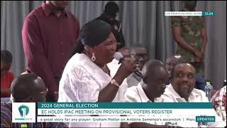 AKUA DONKOR FIRES THE NDC AT IPAC MEETING HELD ON VOTER REGISTER ANOMALIES [upl. by Lenhart549]