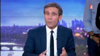 Regardez les adieux de David Pujadas lors de son dernier quot20 heuresquot sur France 2 [upl. by Yrolg877]