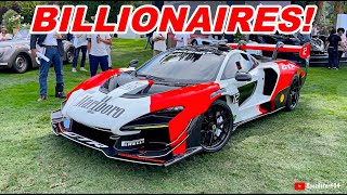 Billionaires Driving Hypercars Bugatti Centodieci Venom F5 CGT Senna GTR Mustang Dark Horse [upl. by Llerrod]