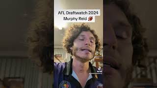 Leatherheads Footy AFL Draftwatch 2024 Murphy Reid AFL afldraft footy [upl. by Perrie]