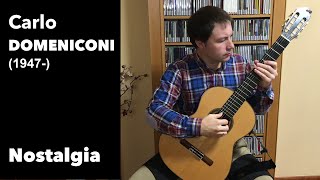 Nostalgia  Carlo Domeniconi José Manuel Velasco Martín Guitarra [upl. by Hawker846]