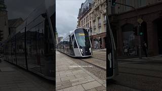 Luxembourg Gare Centrale Tram viralvideo relatable trend travel [upl. by Yellek]