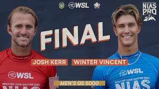 Josh Kerr vs Winter Vincent  Mens Final Nias Pro 2024  Asian Surf Co [upl. by Hazen]