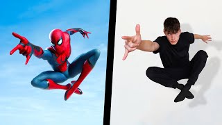 Ich mache STUNTS von SPIDERMAN nach [upl. by Eecal]