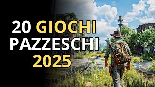 TOP 20 Videogiochi SPETTACOLARI in Uscita 2025 [upl. by Zetta528]