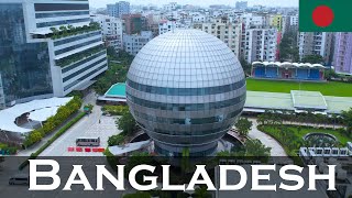 Beautiful Bangladesh  Drone View  Raid Vlogs [upl. by Kcirej]