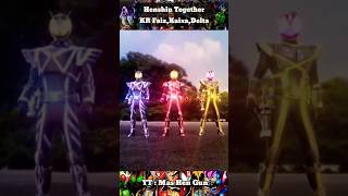 Henshin Together Kamen Rider FaizKaixaDelta Based Story kamenriderfaiz [upl. by Aisyat]