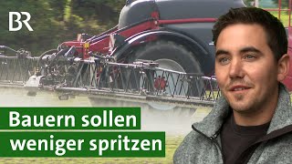 Pestizide Bauern sollen weniger Pflanzenschutzmittel spritzen  Artenschutz  Unser Land  BR [upl. by Fugate]