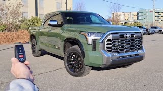 2022 Toyota Tundra 1794 Edition TRD Off Road Start Up Walkaround Test Drive and Review [upl. by Baudelaire943]