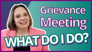 How to Run a Grievance Meeting [upl. by Caswell657]