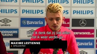 Maxime Lestienne weer terug bij PSV [upl. by Nalra]