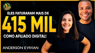 De Corretor de Imóveis a Mais de R415 MIL COMO AFILIADO DIGITAL  Anderson e Vivian [upl. by Olodort]