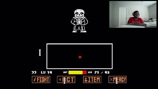 Beating Sans Genocide Route [upl. by Libbey]