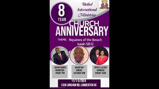 8th Year Church Anniversary 2024Bishop Roy Rogers [upl. by Michaeline45]